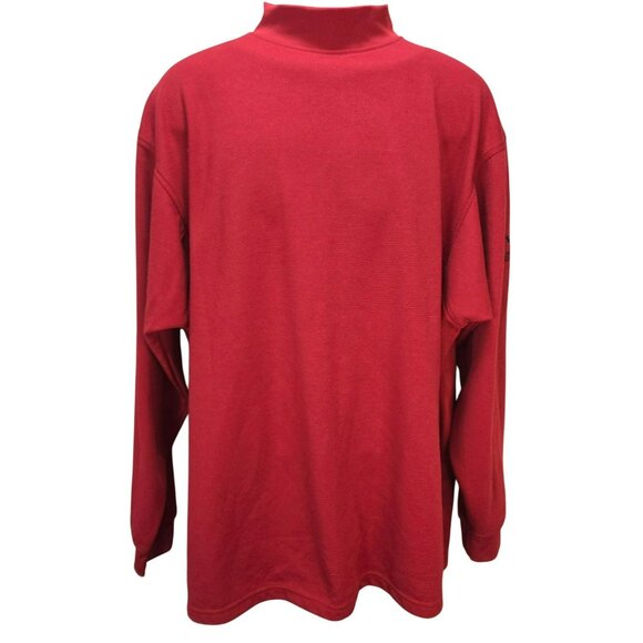 Footjoy Mens Red Polo Golf Mock Sweater XL - Timarron Country Club - Picture 1 of 9